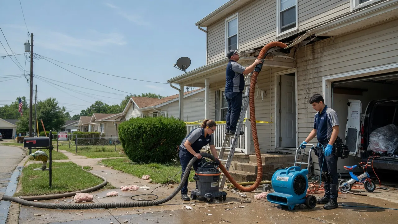Water Damage Restoration in Chestnut, IL near me